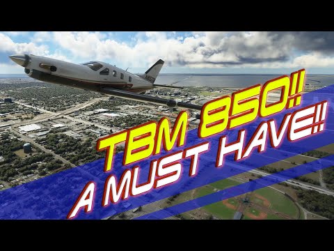 BlackSquare TBM 850 For MSFS Is A MUST HAVE!!