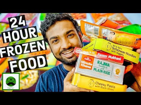 Only Ate Ready to Eat Food for 24 Hours Food Challenge | Frozen Instant Food | Veggie Paaji
