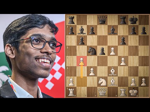 Impossible To See Even With Engine || Praggnanandhaa vs Hovhannisyan || FIDE World Cup 2025
