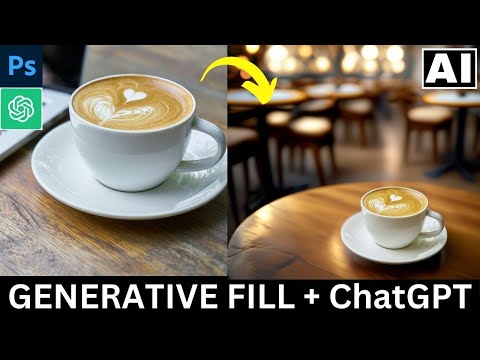 Generative Fill AI + ChatGPT for Changing Background in Photoshop