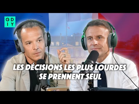 Les décisions les plus lourdes se prennent seul - Emmanuel Macron, Président de la République