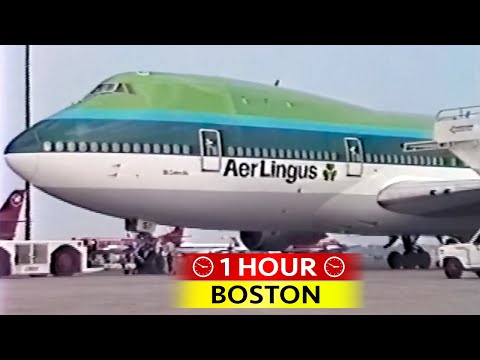 1 Hour of Plane Spotting at BOSTON (1991)