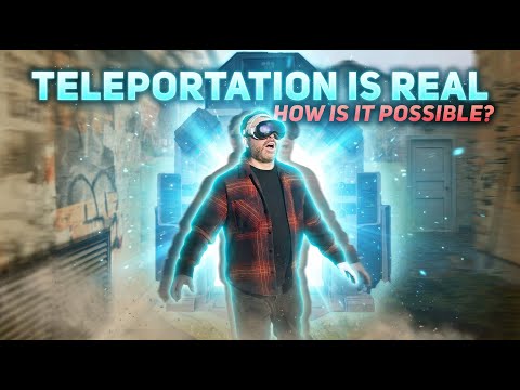 Teleportation is Real but HOW? using Apple Vision Pro & Meta Quest