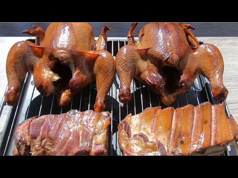 HOT SMOKED CHICKEN AND LARD. PRINCIPLES AND RULES OF HOT SMOKING