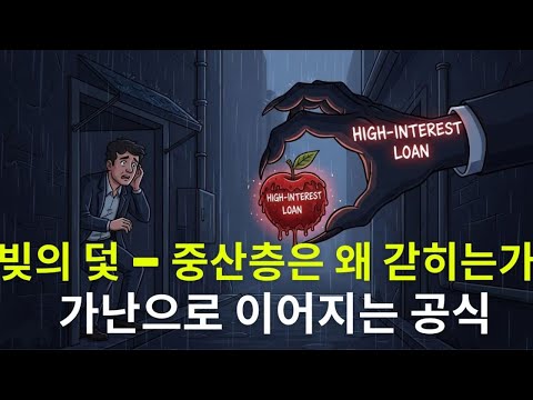 빚의 덫: 중산층은 어떻게 '가난의 공식'에 갇히는가?