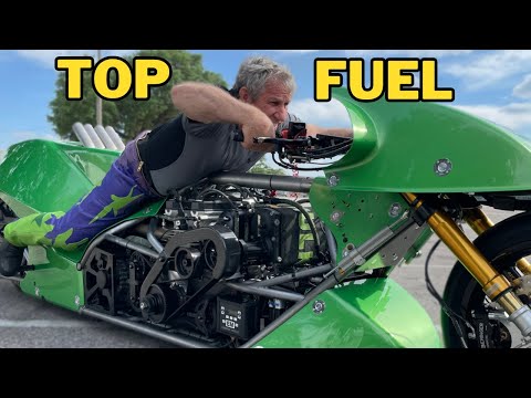 Learning to Ride the World's Most POWERFUL Motorcycle - 1,500HP Top Fuel Bike!