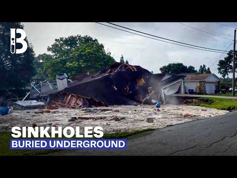 Terrifying Sinkholes Swallow Homes and Lives Underground | Blueprint