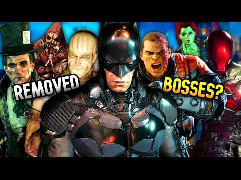 15 Cancelled Boss Fights from Batman Arkham Games