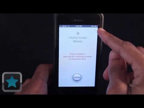 ProtectStar iDelete (temp file cleaner) for iPhone/iPad/iPod - App Review by TechBytes
