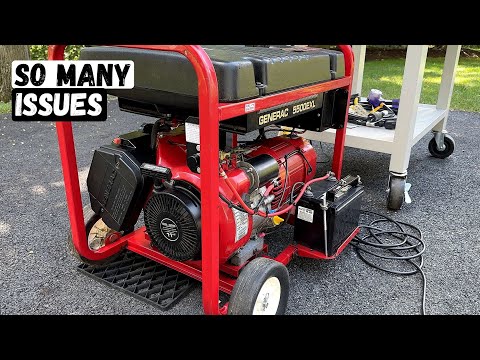 Challenge Accepted - No Power, Governor Issues - Generac 5500XL Generator