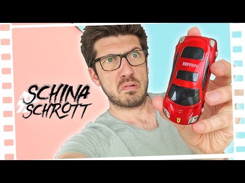 There are car cell phones? WTF!? #SchinaSchrott