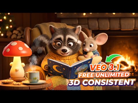 I Can’t Believe This Works Veo 3.1 FREE Business Mode Makes Consistent 3D Animation Stupid Easy