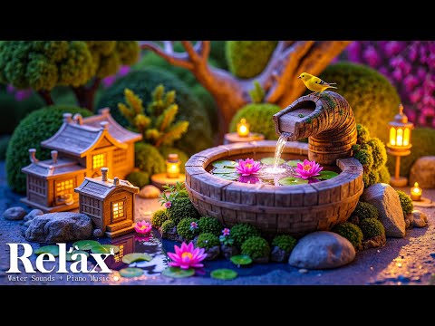 Soothing Relaxing Music & Water Sounds 🍃 Peace of Mind, Anxiety Relief