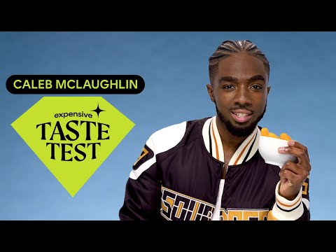 Caleb McLaughlin Tests His Senses on Cheap vs. Expensive Food | Expensive Taste Test | Cosmopolitan