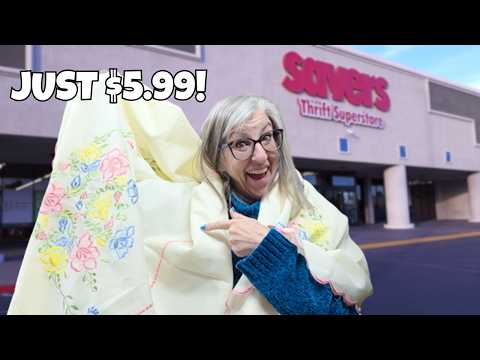 Don’t Skip Tablecloths! This One Was a Reseller’s DREAM