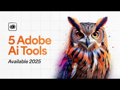 Top 5 Adobe Ai tools for 2025