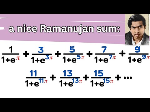a nice Ramanujan sum