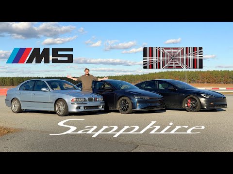 Tesla Model S Plaid vs Lucid Air Sapphire! 1,000+ HP Super Sedans Driven Back To Back