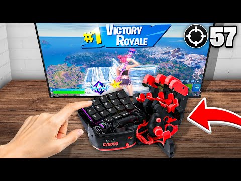 I Tried The World's FASTEST Keyboard In RANKED!