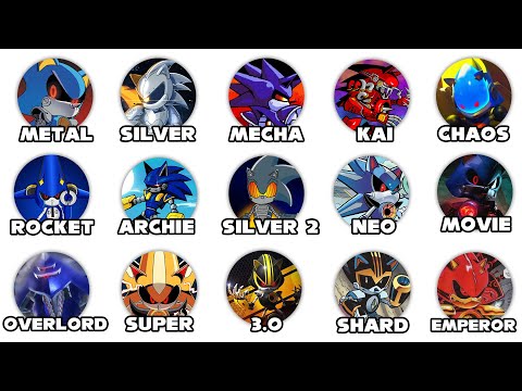 Every Metal Sonic Transformation Explained in 7 mins!