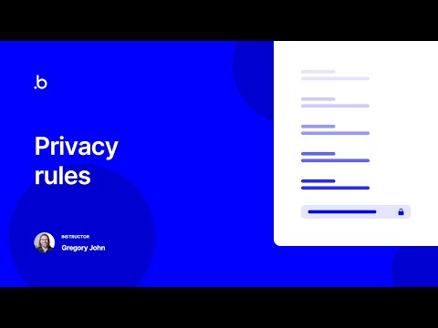 Privacy Rules | Bubble.io Tutorial