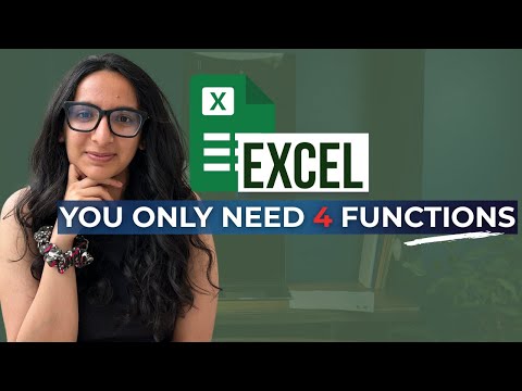 Business Analysis with Excel – 4 Must-Know Formulas