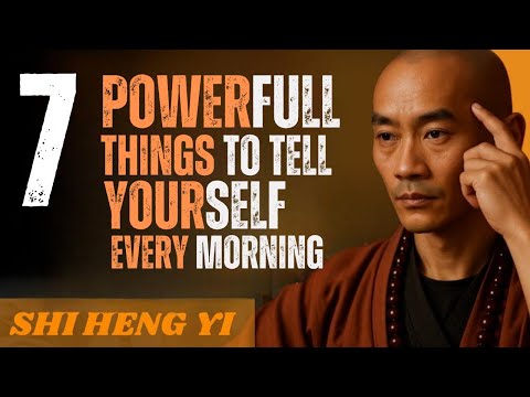 7 Powerful Things To Tell Yourself Every Morning | Shi Heng Yi | Morning Motivation