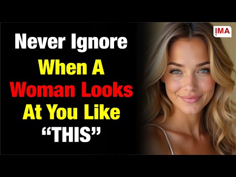Never Ignore When a Woman Looks at You Like This —The Eye Contact That Means She Wants You
