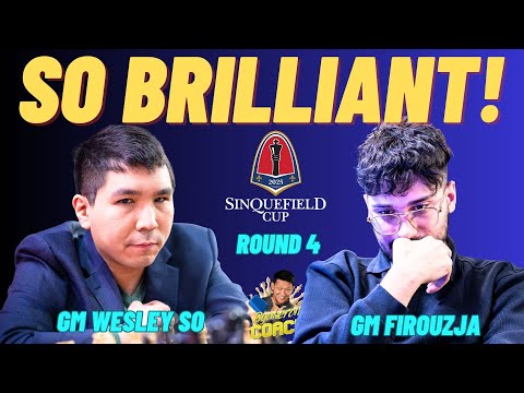 BRILLIANT SACRIFICE BY WESLEY SO! LALIM NG MGA IDEA! So vs Firouzja! Sinquefield Cup 2025