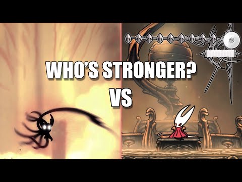 The Knight VS Hornet.. Who Wins? Hollow Knight Silksong