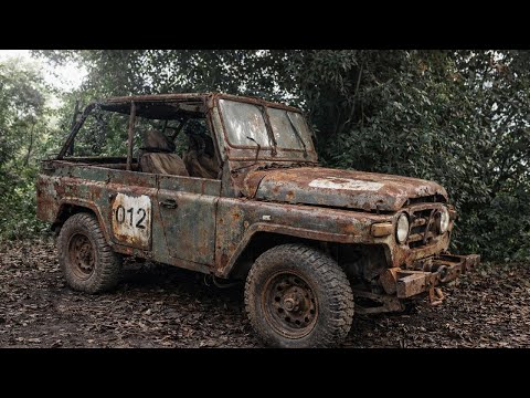 Full Restoration of an Abandoned Rusty Off-Road Jeep | Extreme Car Repair & Rebuild