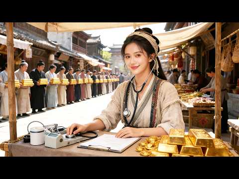 Transmigrated into a bankrupt princess—street-stall healing builds wealth!