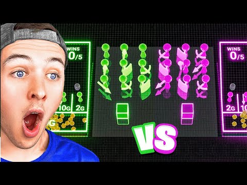 Reacting to MARBLE SOLDIER Battle Royale!