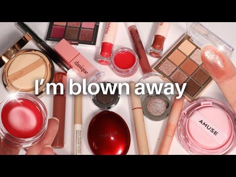I bought *a lot* of k-beauty viral makeup...