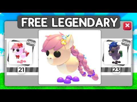 How To Get FREE LEGENDARY PONY In Adopt Me Summer Fair