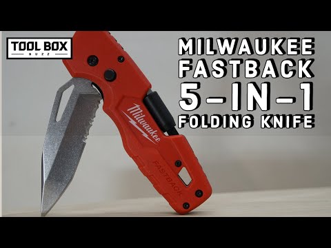 Milwaukee FASTBACK 5-in-1 Folding Knife Review