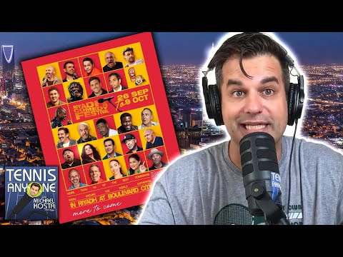 Tennis Anyone w/ Michael Kosta | Laughing at Comedians in Saudi Arabia
