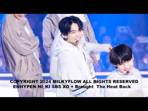 241225 “ XO + Brought  The Heat Back "  SBS 가요대전 2024 ENHYPEN NI-KI fancam 엔하이픈 니키 직캠