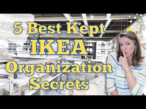 Best Kept IKEA Organization Secrets || Craft Room Organization