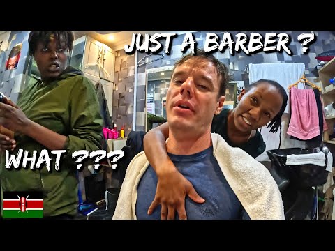 This is How Kenyan Barbers Treat You 🇰🇪 vA 80 | Nairobi