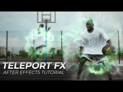 How to create a teleport effect in After Effects