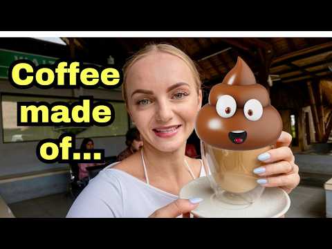 World's Best Coffee... MADE OF POOP?! 💩 (Bali Vlog)