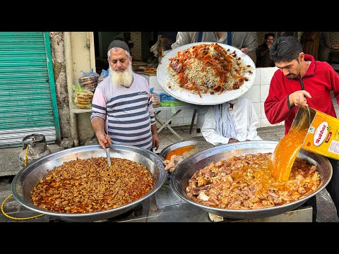 BEST STREET FOOD IN PAKISTAN! INSANE PAKISTAN STREET FOOD COMPILATION - VIRAL STREET FOOD PESHAWAR!