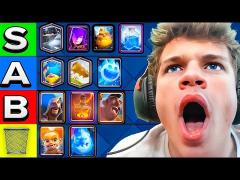 Jynxzi Ranks EVERY Card in Clash Royale