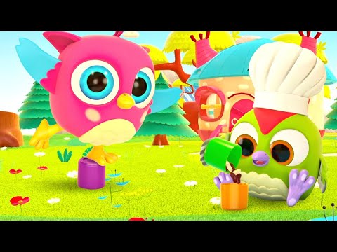 Baby Cartoons with Hop Hop the Owl! Learn, and have fun with us !