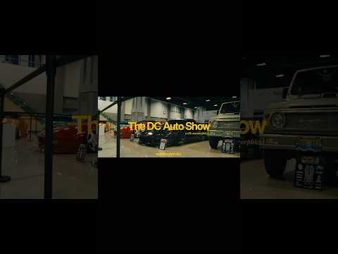 The DC Auto Show (with anamorphics) #nikorzr #filmmaking #anamorphic