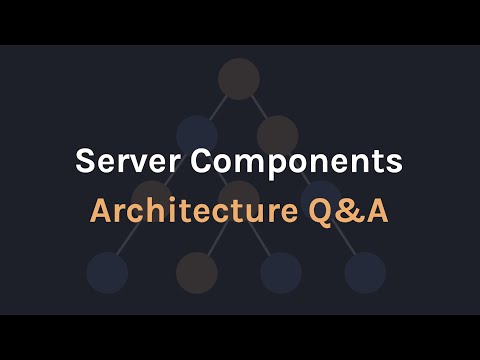 React Server Components: Architecture Q&A