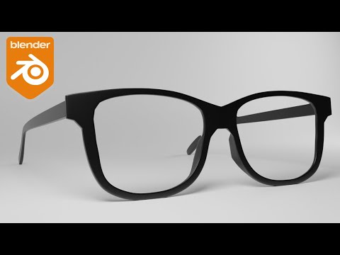 Modéliser des lunettes réalistes sur Blender