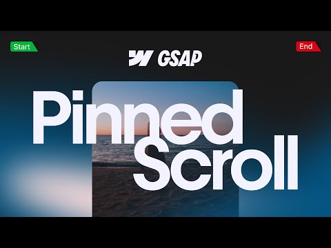 Pinned Scroll Webflow Interactions