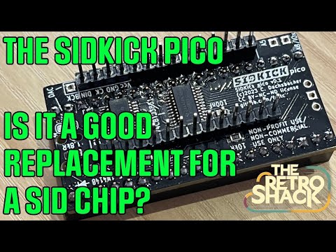 Let's build a SIDKick Pico so our c64's 6581 has a friend to play with!  Oh, and is it any good?